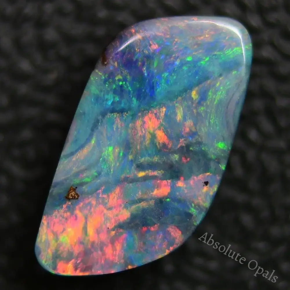 2.64 Cts Australian Boulder Opal Cut Stone