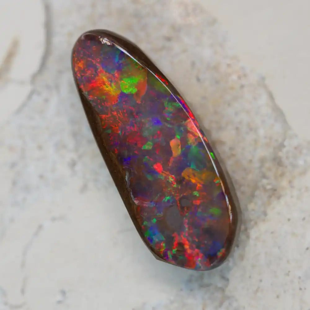 polished opal stone