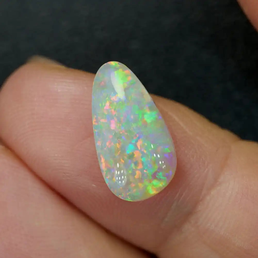 2.74 cts South Australian Opal Solid Stone - Crystal Light Opal