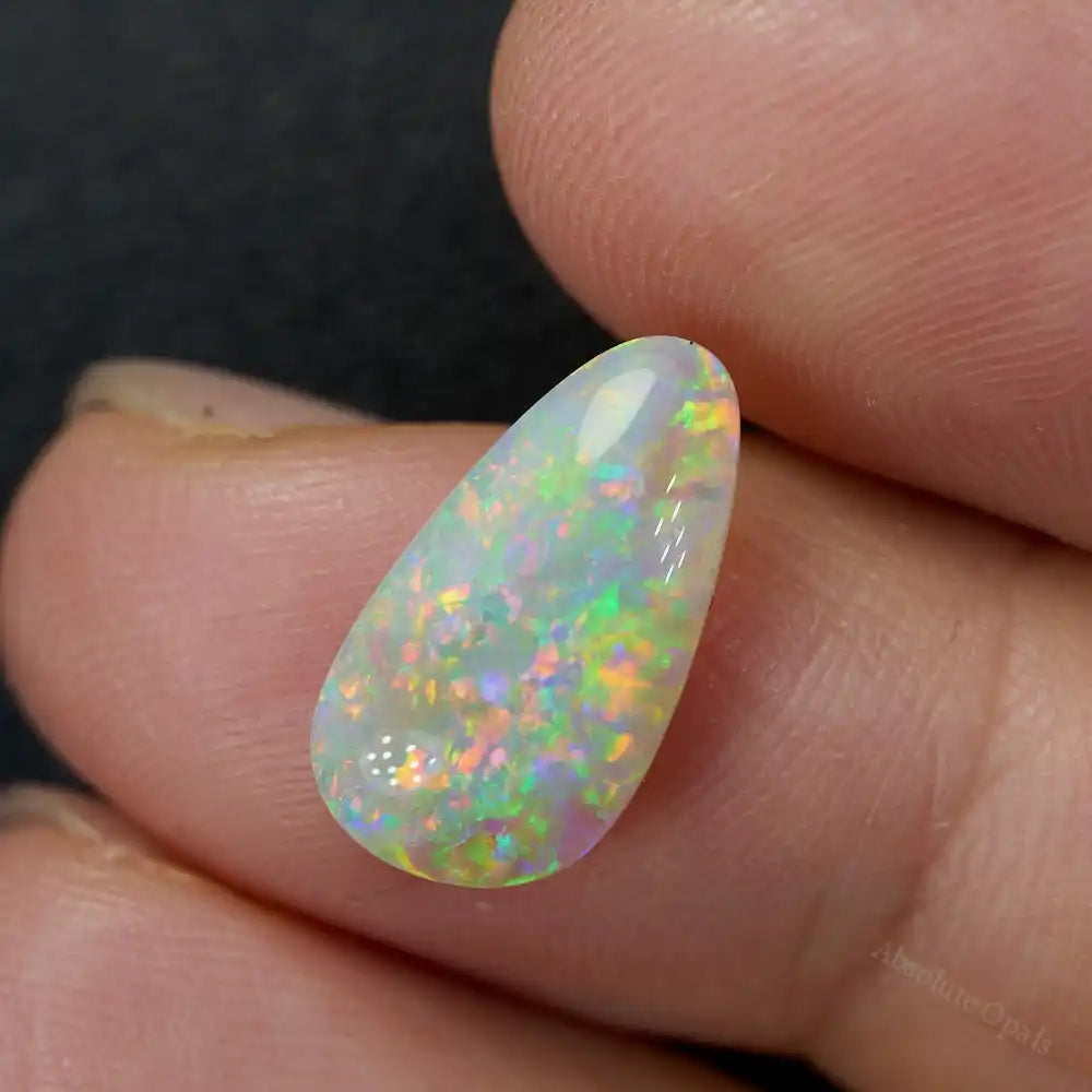 2.74 cts South Australian Opal Solid Stone - Crystal Light Opal