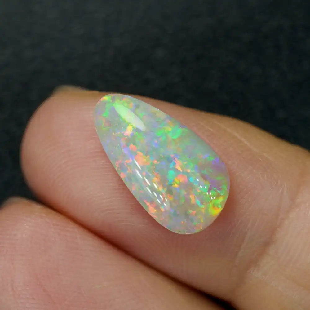 2.74 cts South Australian Opal Solid Stone - Crystal Light Opal