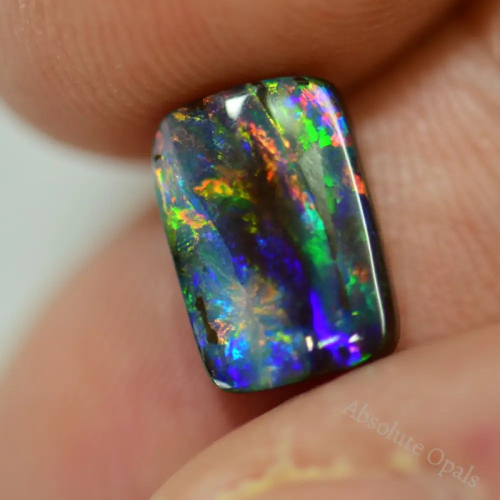 2.80 Cts Australian Red Boulder Opal Cut Stone