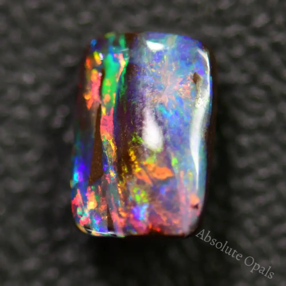 2.80 Cts Australian Red Boulder Opal Cut Stone