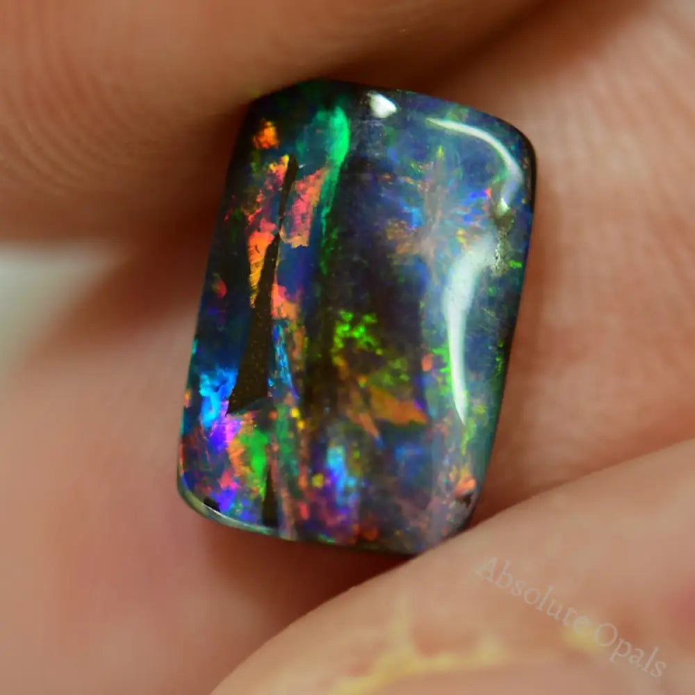 2.80 Cts Australian Red Boulder Opal Cut Stone