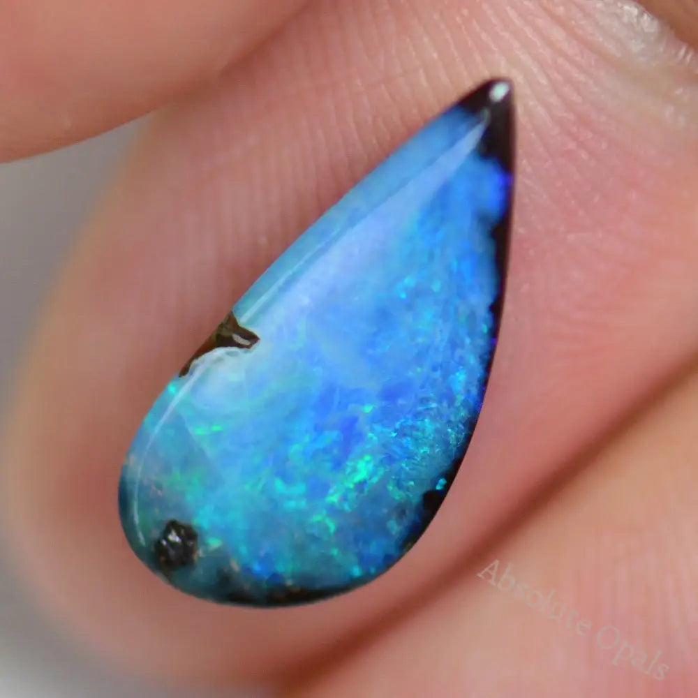 2.85 Cts Australian Boulder Opal Cut Stone