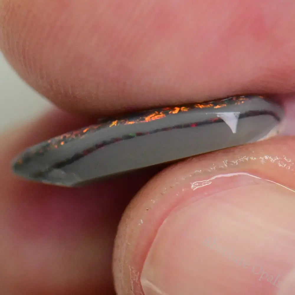 2.9 Cts Australian Rough Opal Rub Lightning Ridge Single