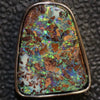 2.90 G Australian Boulder Opal With Silver Pendant: L 26.2 Mm Jewellery