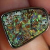 2.90 G Australian Boulder Opal With Silver Pendant: L 26.2 Mm Jewellery