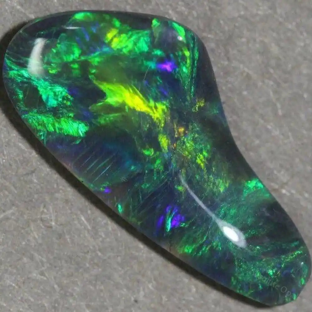 black opal Black Opal Lightning Ridge Solid Carving Stone