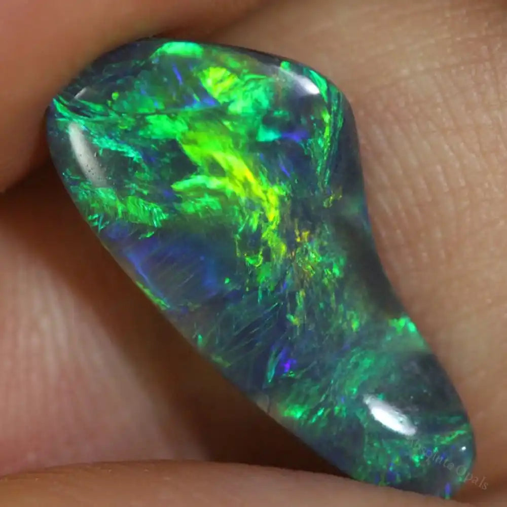 black opal Black Opal Lightning Ridge Solid Carving Stone