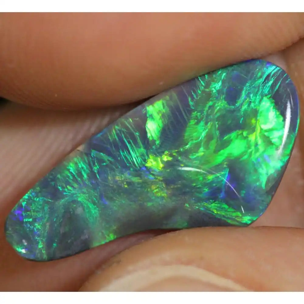  Australian Black Solid Opal Carving Lightning Ridge