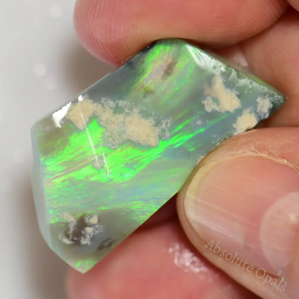 20.6 Cts Australian Single Rough Opal For Carving Lightning Ridge Cmr
