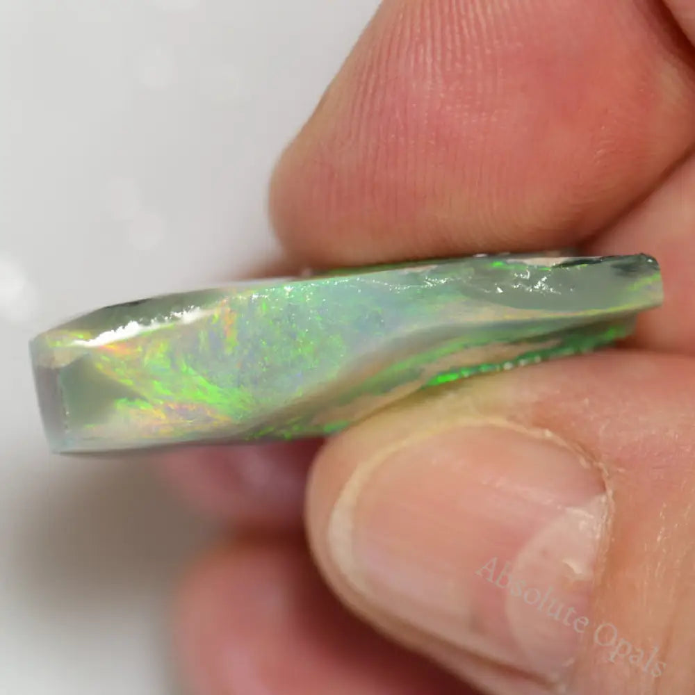 20.6 Cts Australian Single Rough Opal For Carving Lightning Ridge Cmr