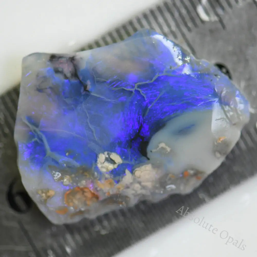 20.7 Cts Australian Rough Opal Lightning Ridge Single