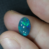 1.8 cts Australian Black Opal Solid Lightning Ridge Stone