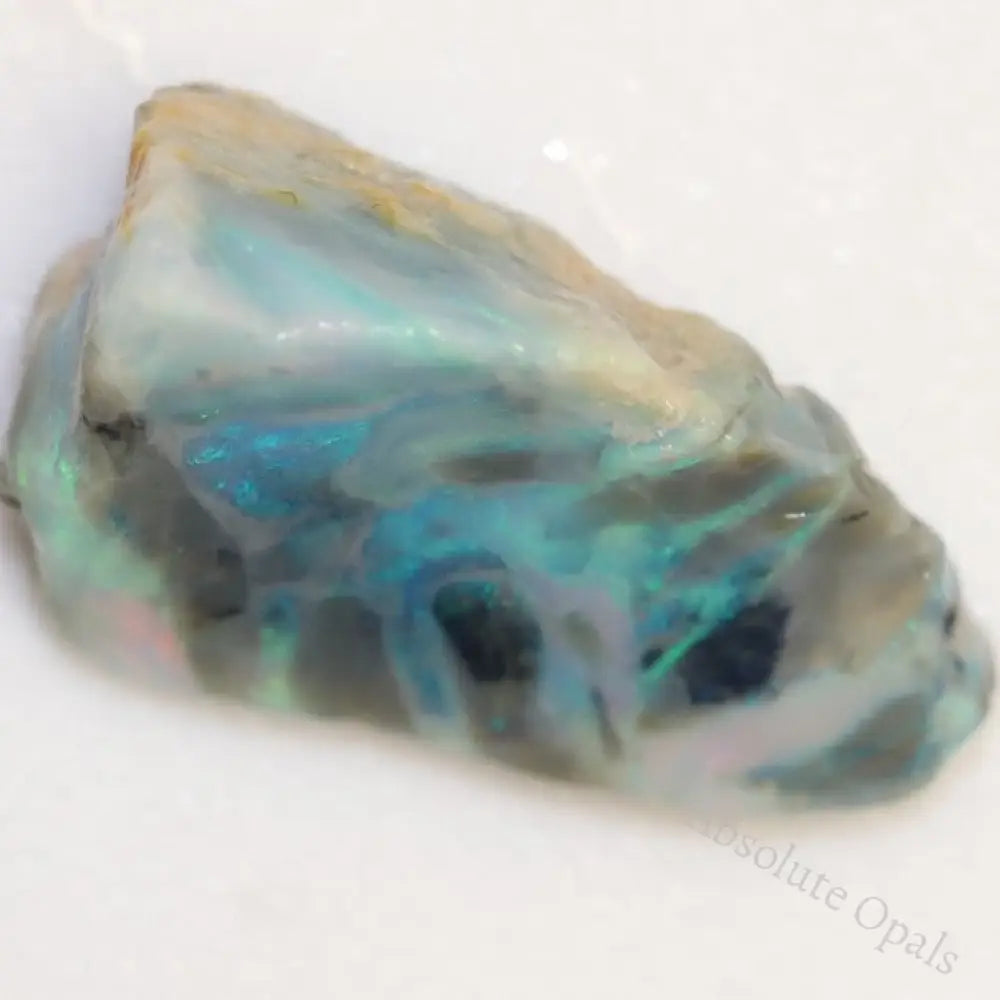 21.65 Cts Australian Lightning Ridge Opal Rough For Carving