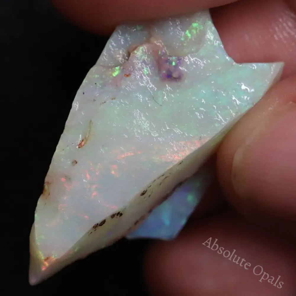 21.75 Cts Australian Semi-Black Opal Rough For Carving Lightning Ridge