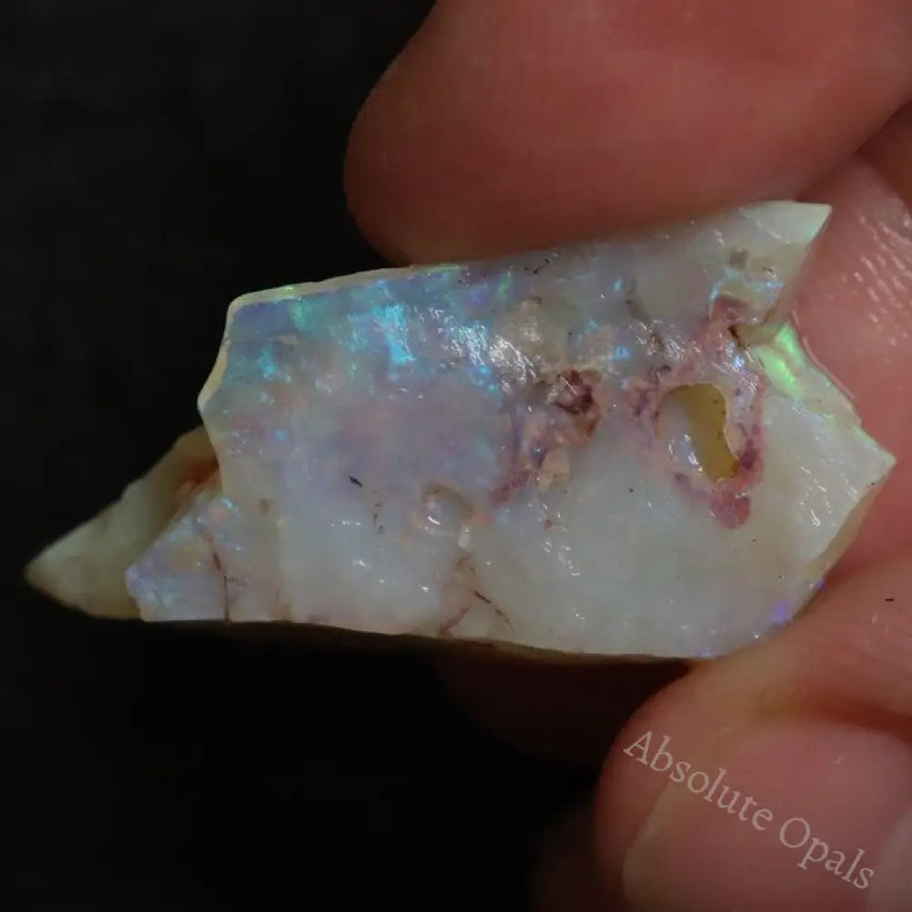 21.75 Cts Australian Semi-Black Opal Rough For Carving Lightning Ridge