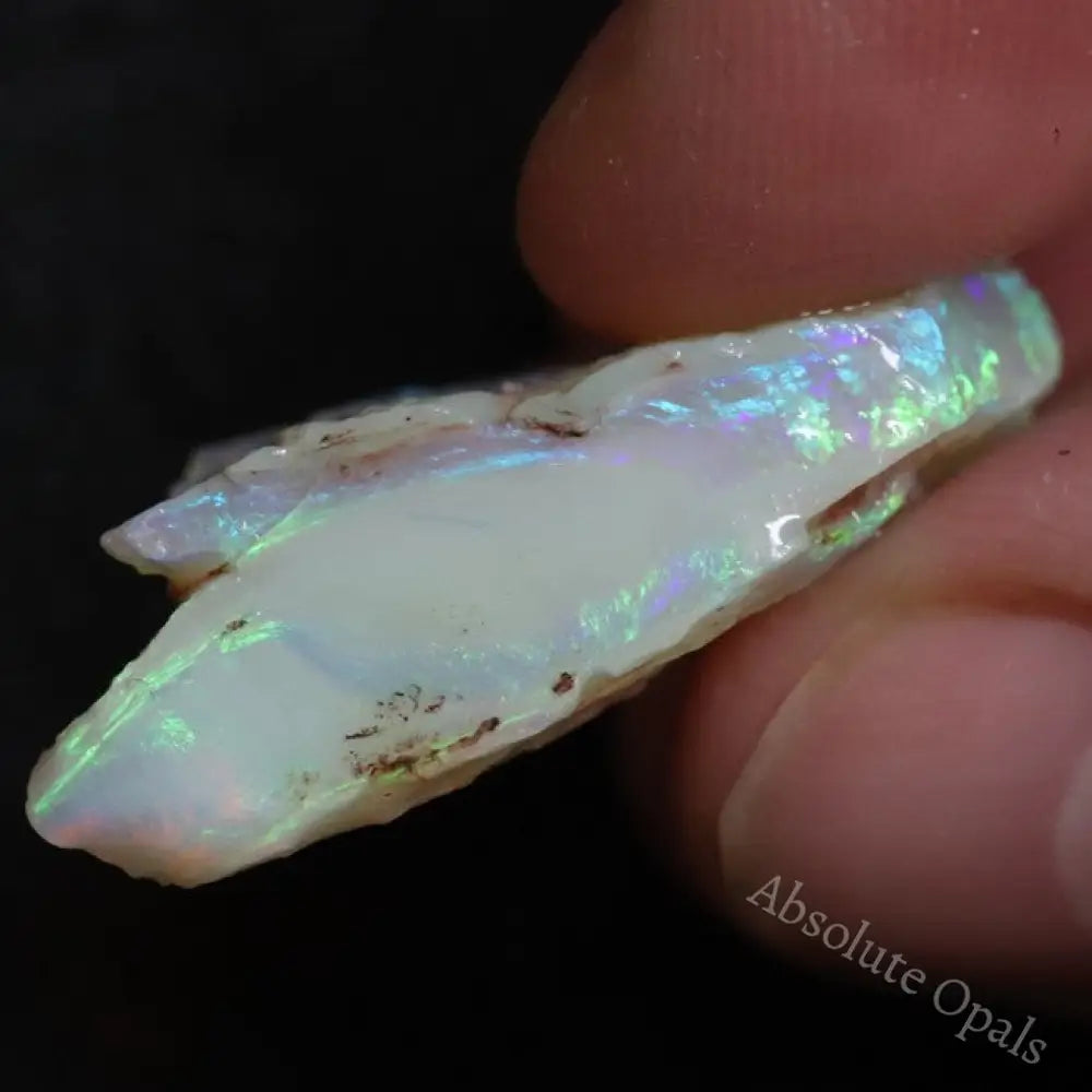 21.75 Cts Australian Semi-Black Opal Rough For Carving Lightning Ridge