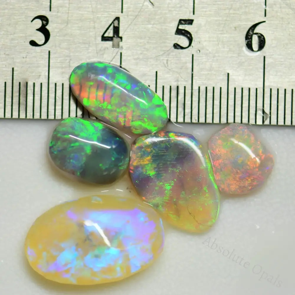 21.9 Cts Australian Rough Opal Parcel Rubs Lightning Ridge