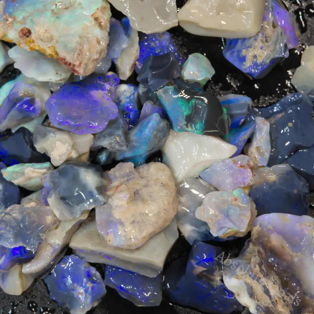 Rough Opal Parcel Lightning Ridge - Potch and Colour