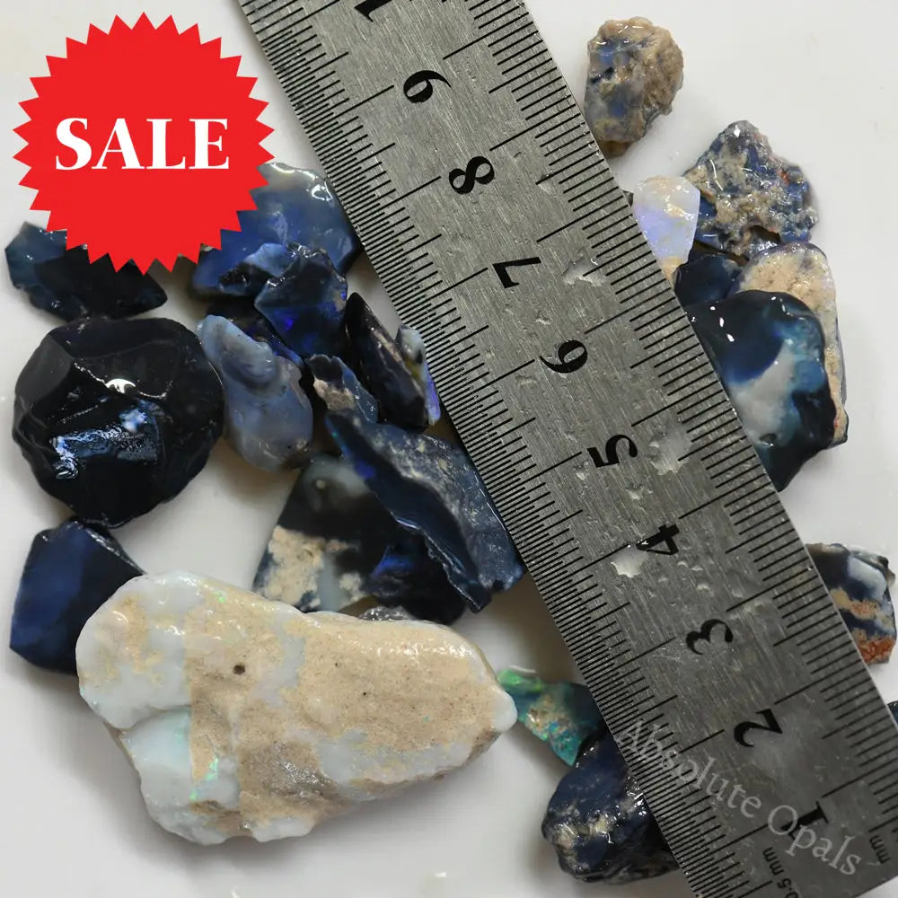 218 Cts Australian Rough Opal Parcel Lightning Ridge - Potch And Colour Cmr