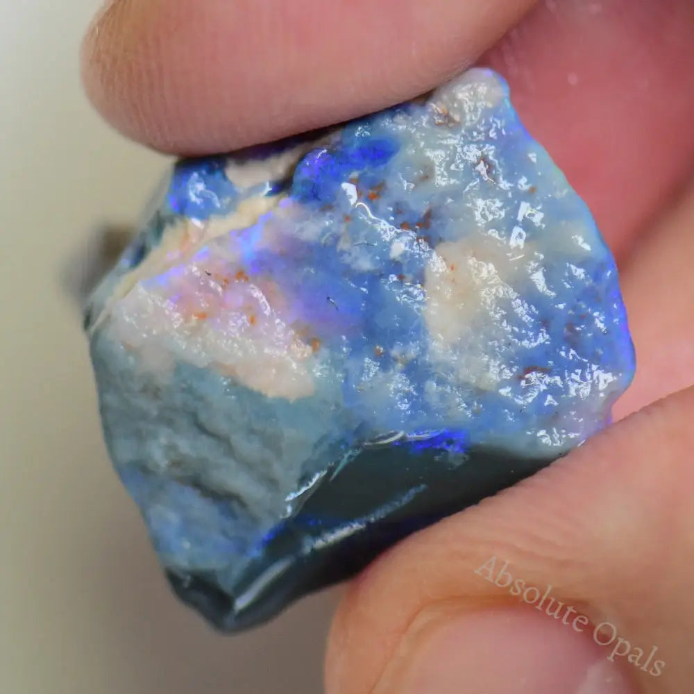 22.20 Cts Australian Rough Opal For Carving Lightning Ridge