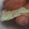 22.95 Cts Australian Semi-Black Opal Rough For Carving Lightning Ridge