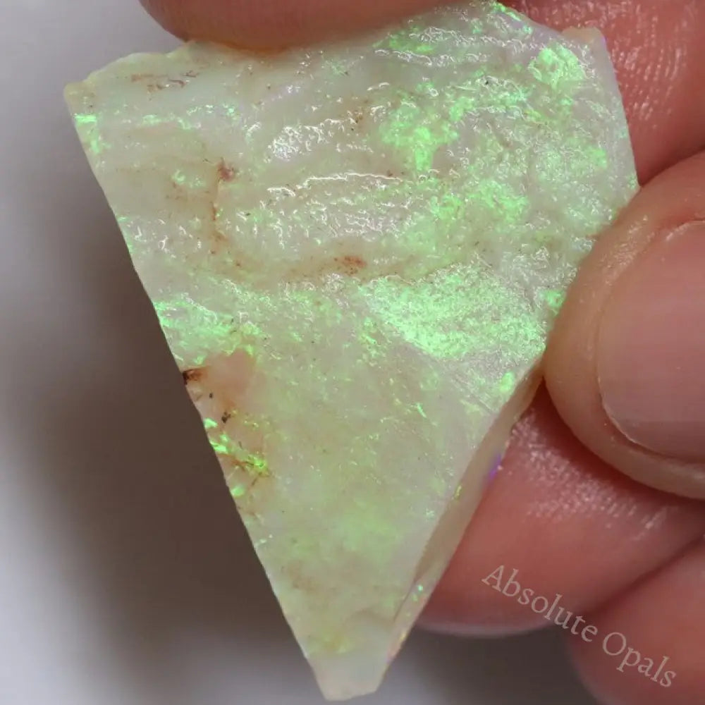22.95 Cts Australian Semi-Black Opal Rough For Carving Lightning Ridge