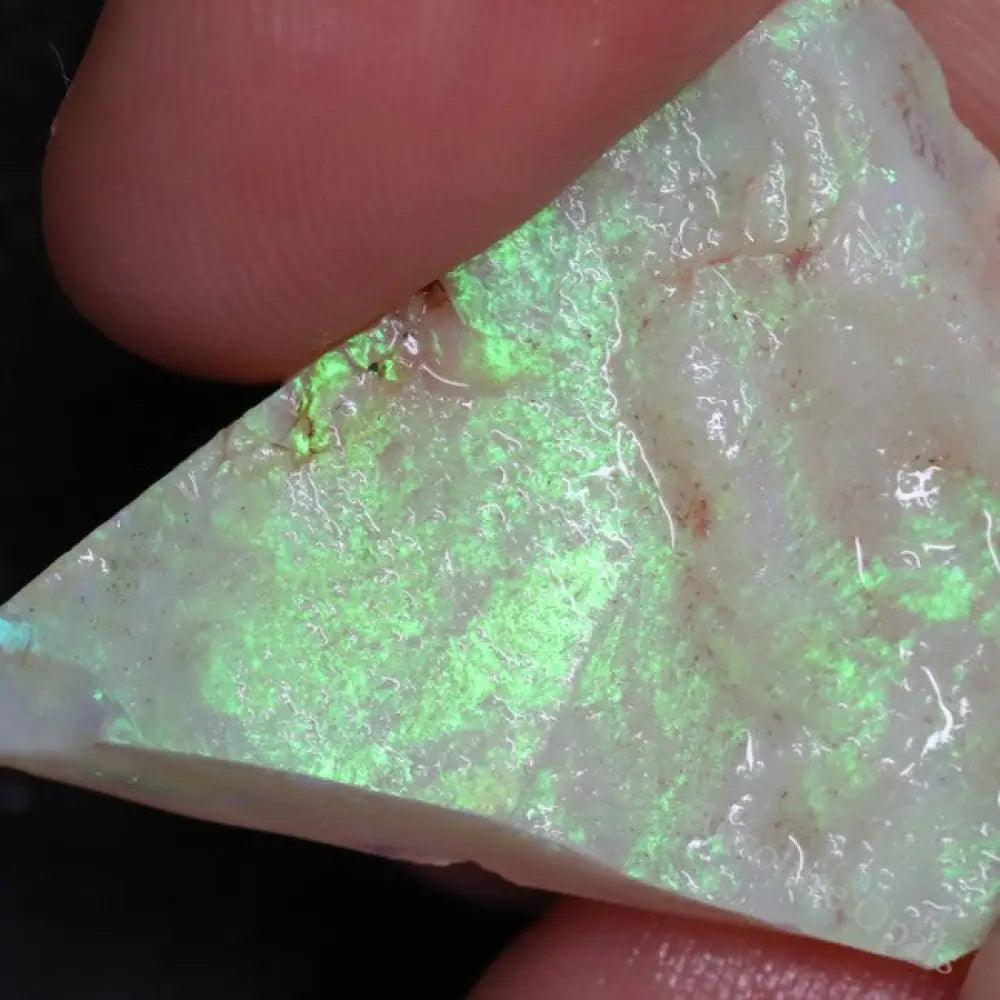22.95 Cts Australian Semi-Black Opal Rough For Carving Lightning Ridge