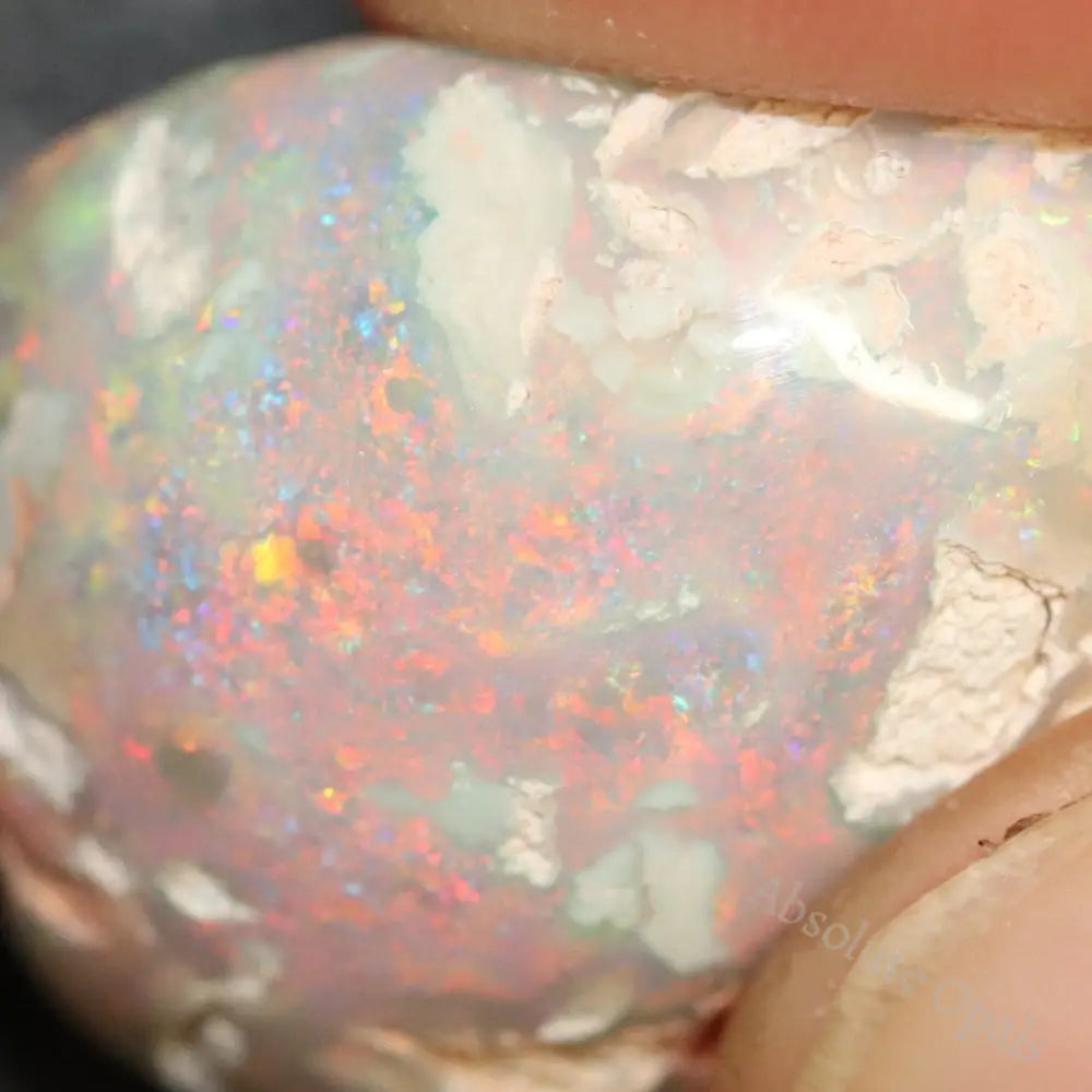 22 Cts Australian Opal Rough Lightning Ridge Polished Specimen Solid