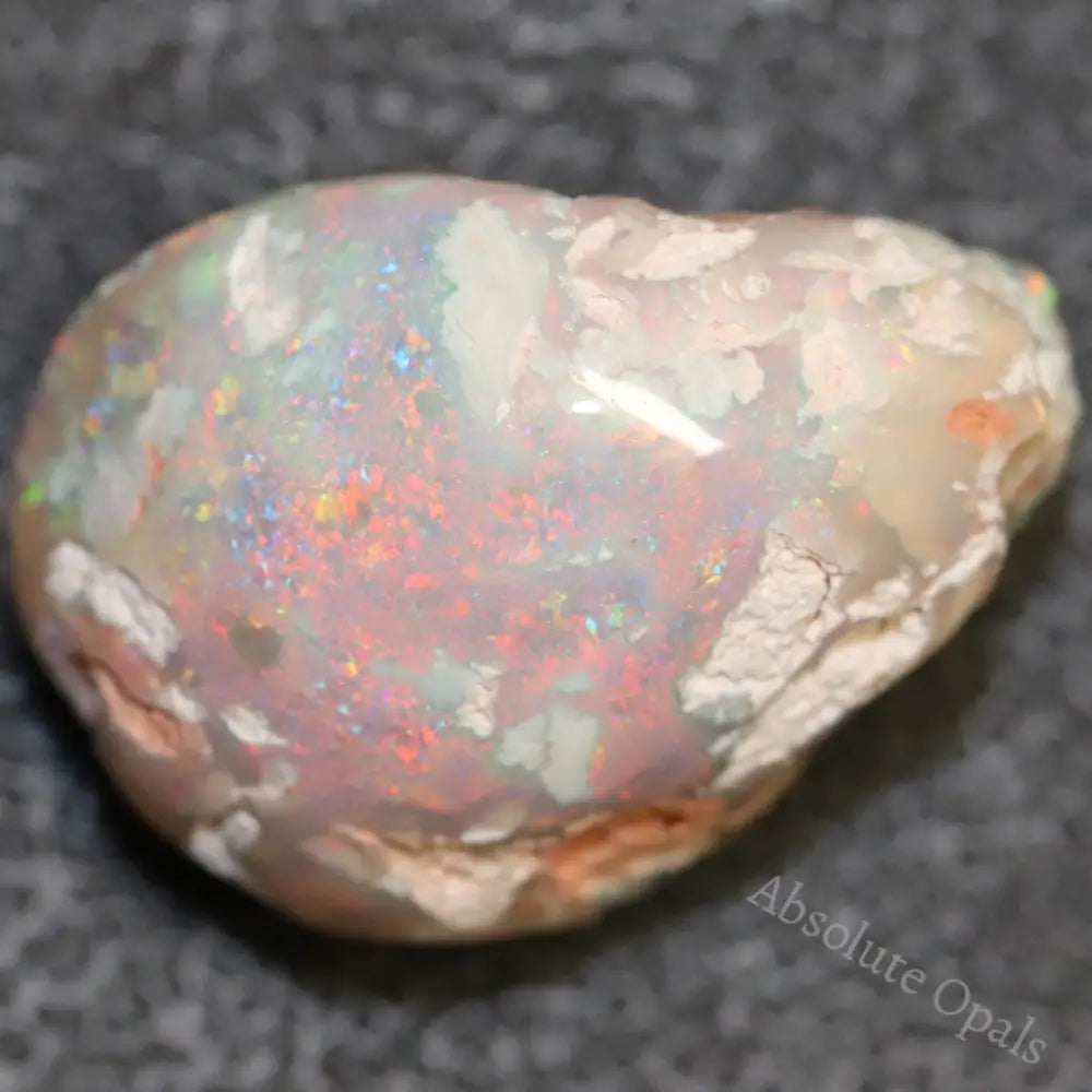 22 Cts Australian Opal Rough Lightning Ridge Polished Specimen Solid
