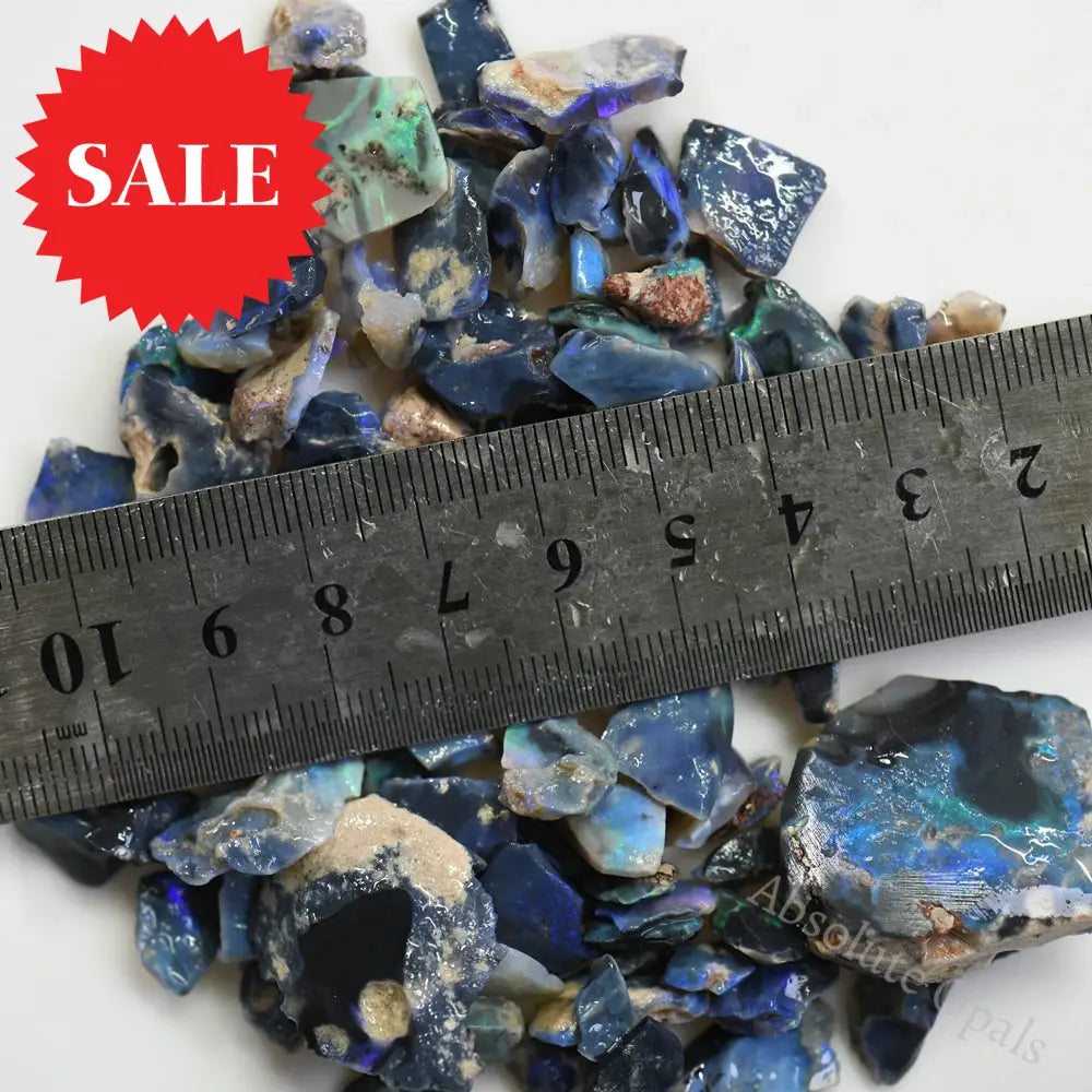 228 Cts Australian Rough Opal Parcel Lightning Ridge - Potch And Colour Cmr