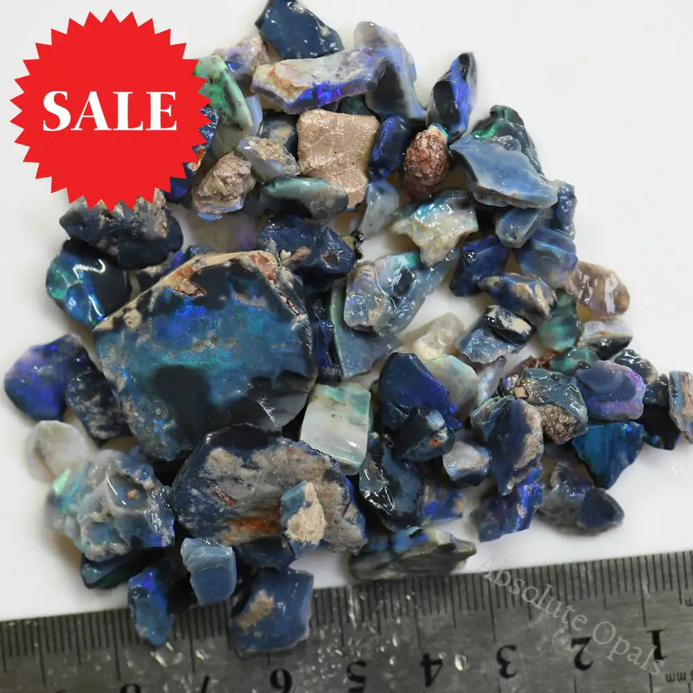 228 Cts Australian Rough Opal Parcel Lightning Ridge - Potch And Colour Cmr