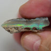 black rough opal