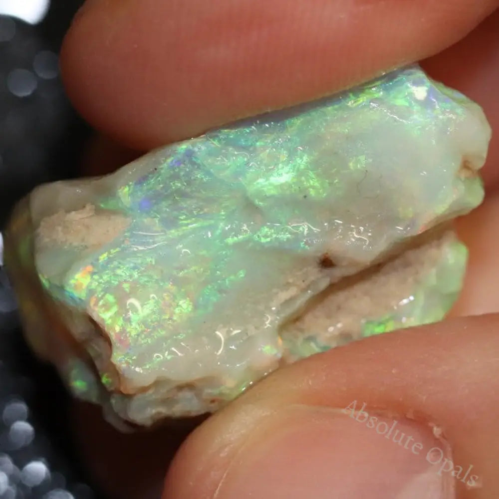 24.45 Cts Single Opal Rough For Carving 25.1X16.9X14.3Mm