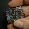 24.5 Cts Australian Boulder Opal Cut Stone