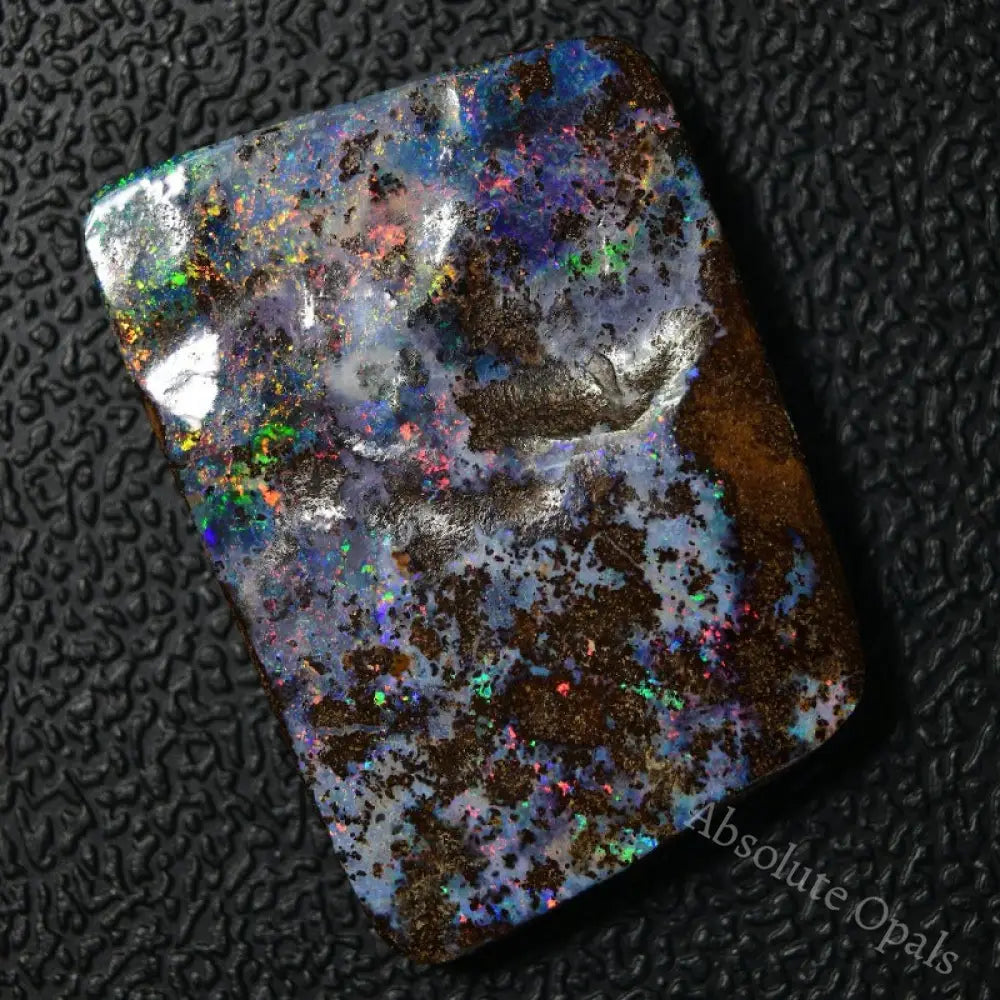 24.5 Cts Australian Boulder Opal Cut Stone