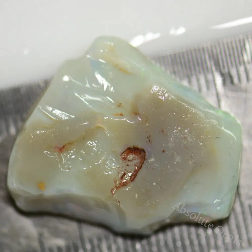 24.50 Cts Australian Rough Opal For Carving Lightning Ridge Single