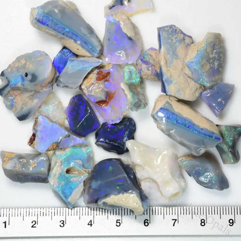 Rough Opal Parcel from Lightning Ridge – Natural Australian Opals with Stunning Play-of-Color."