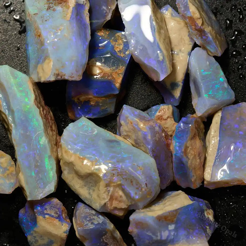 249 cts Rough Opal Parcel Lightning Ridge Rough Opal