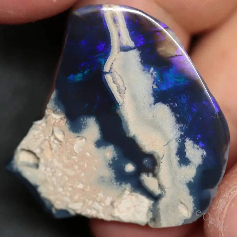 25.45 Cts Australian Opal Rough Lightning Ridge Polished Specimen
