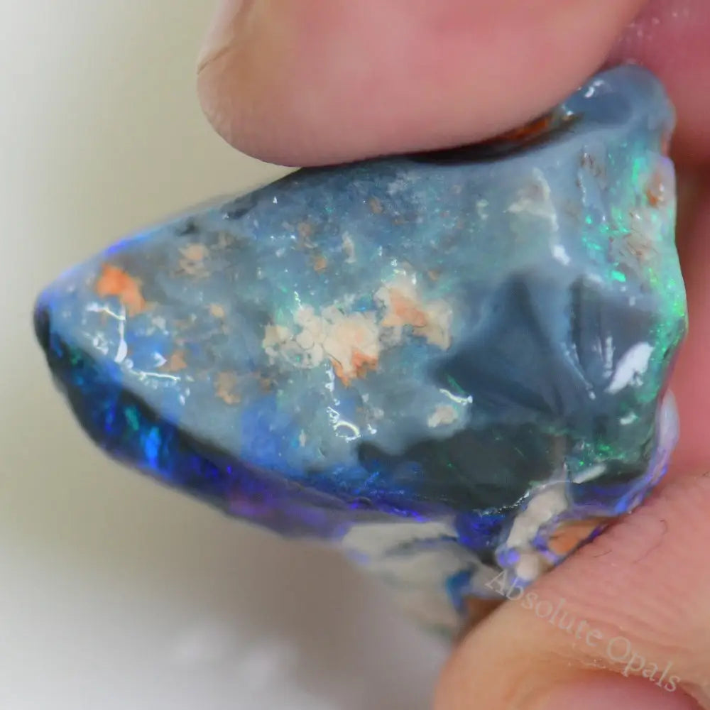 25.70 Cts Australian Rough Opal For Carving Lightning Ridge
