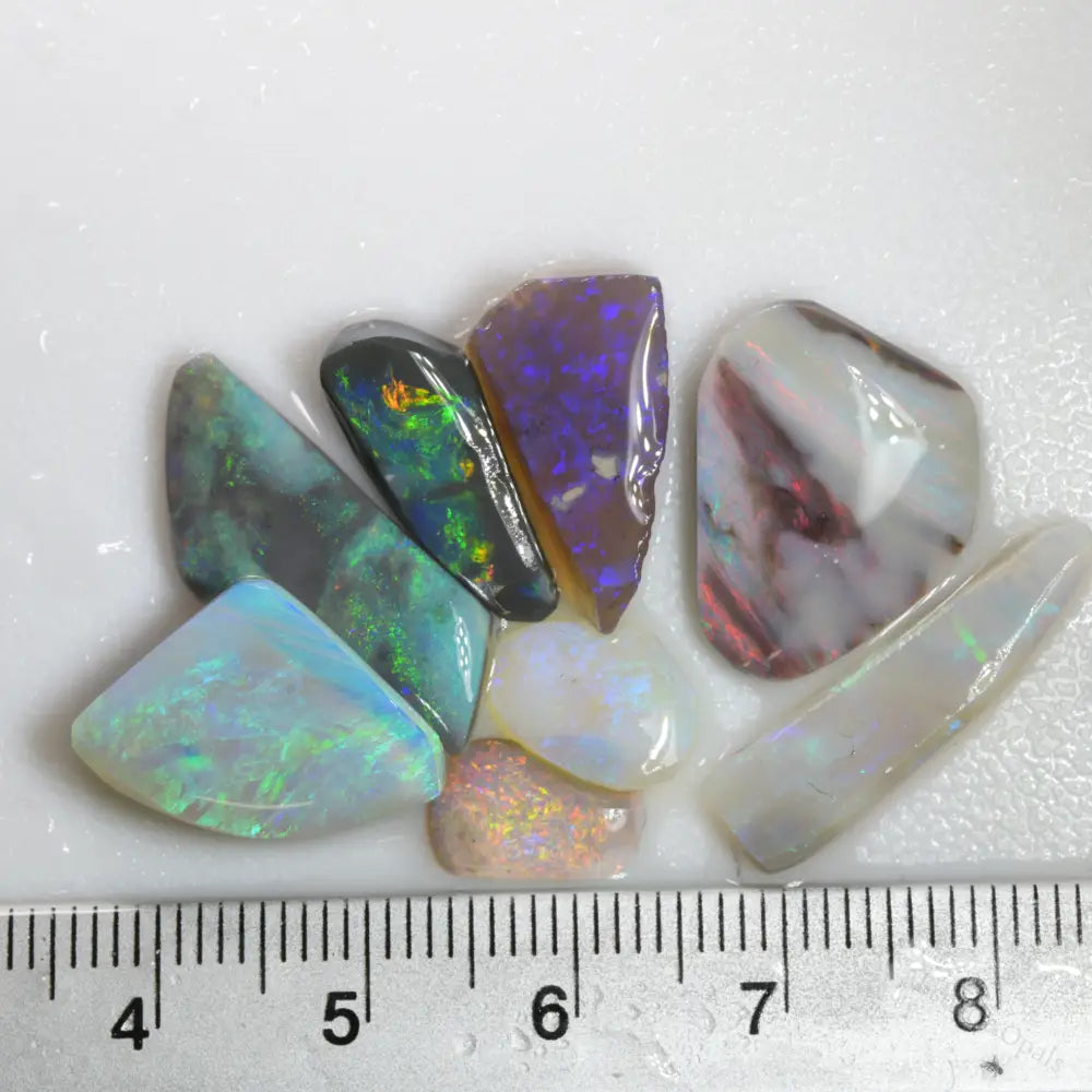 27.4 cts Rough Opal Rubs Parcel Lightning Ridge