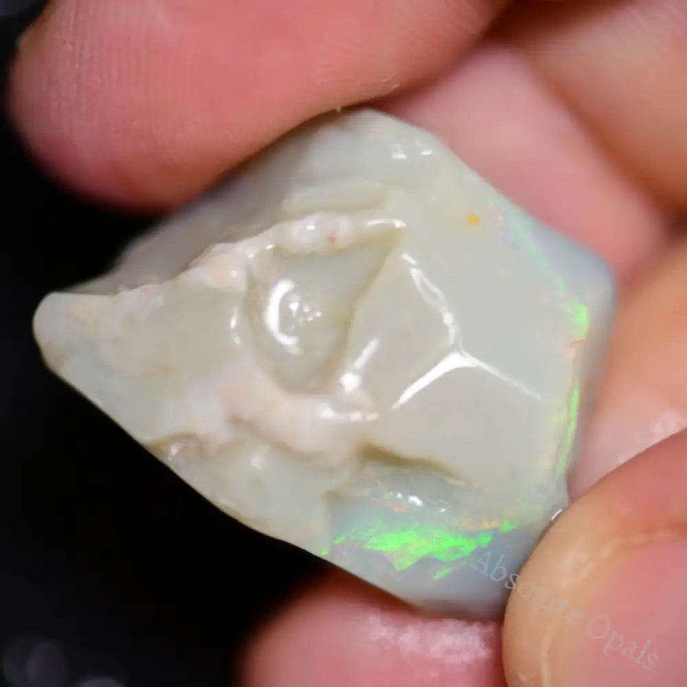 27.45 Cts Australian Single Rough Opal For Carving Lightning Ridge
