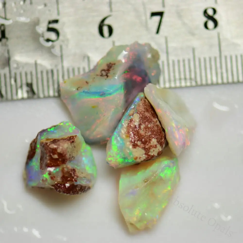 27.90 Cts Australian Rough Opal Parcel Lightning Ridge
