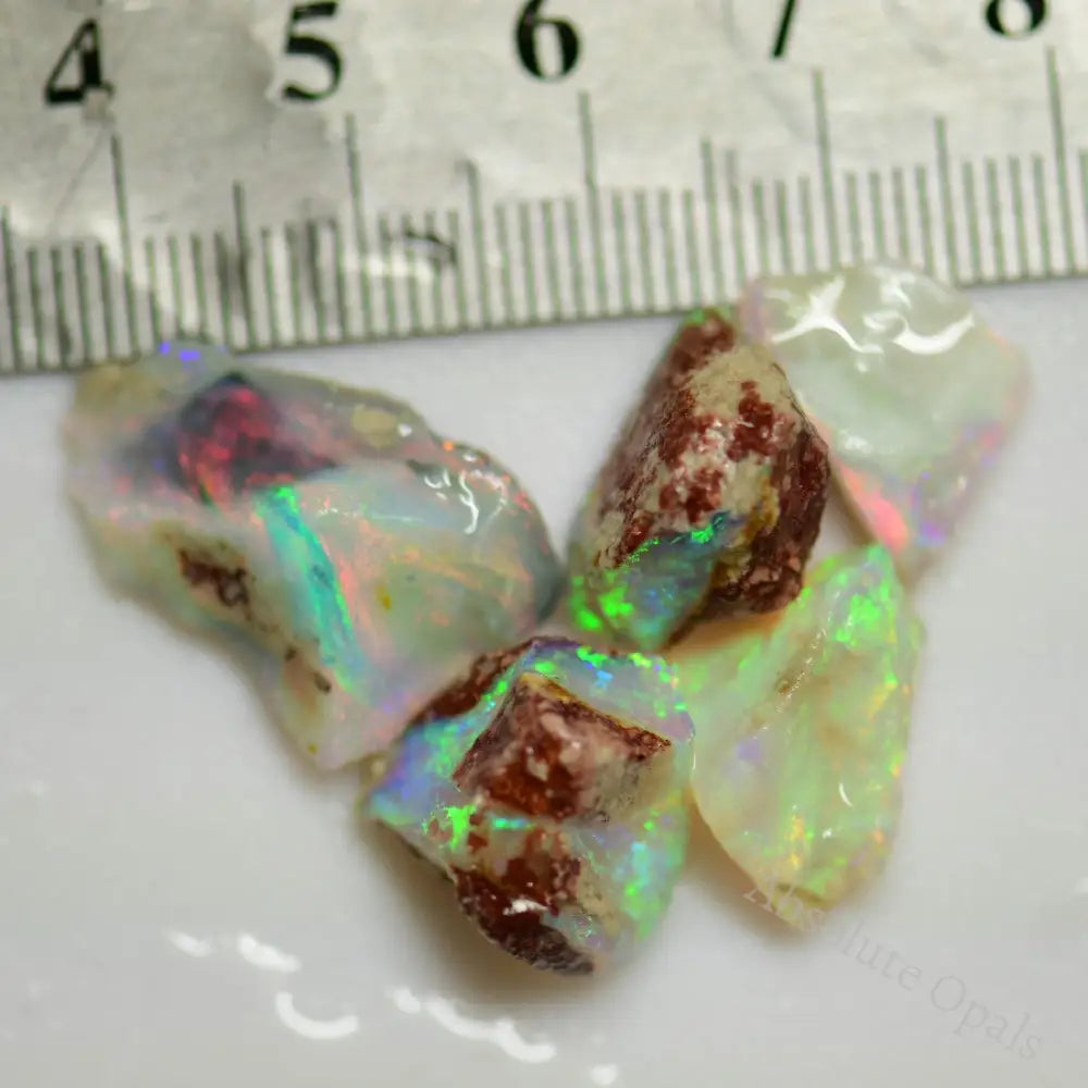 27.90 Cts Australian Rough Opal Parcel Lightning Ridge