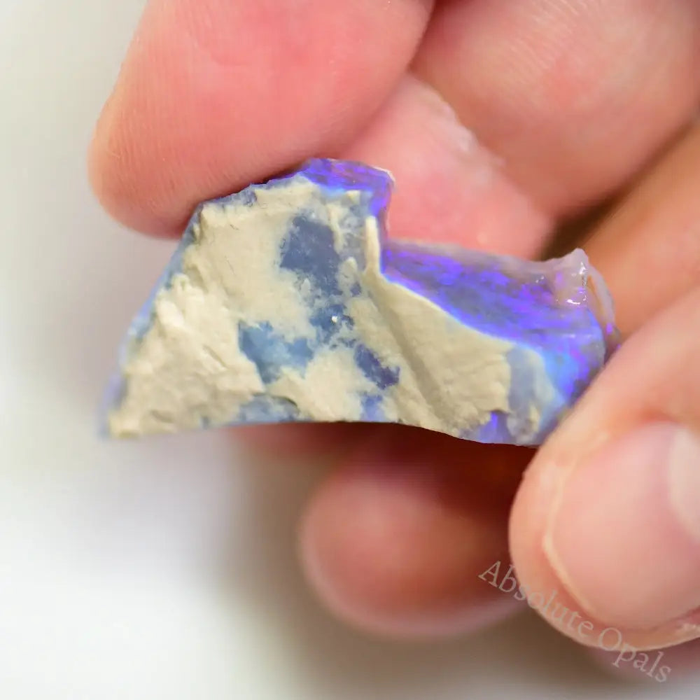 27 Cts Australian Rough Opal Lightning Ridge Single