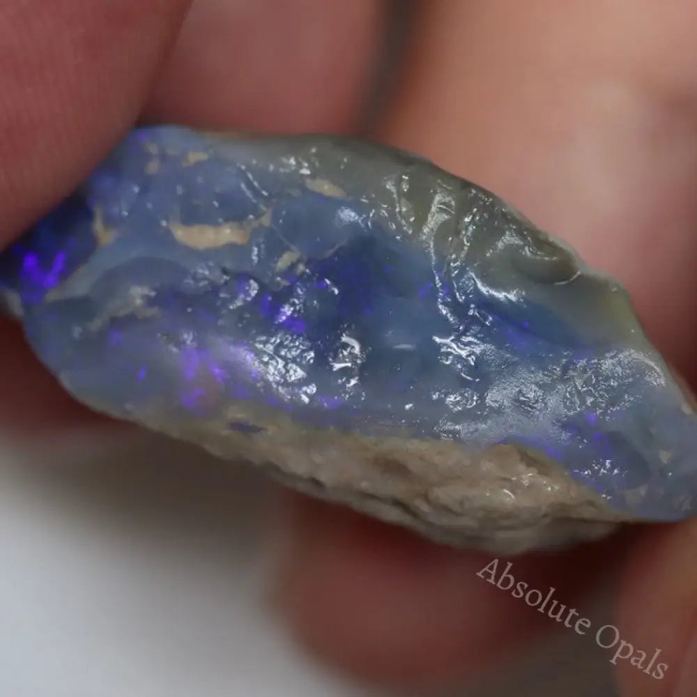 28.40 Cts Australian Lightning Ridge Opal Rough For Carving