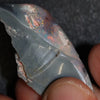 28.80 Cts Australian Semi Black Opal Rough Lightning Ridge Polished Specimen